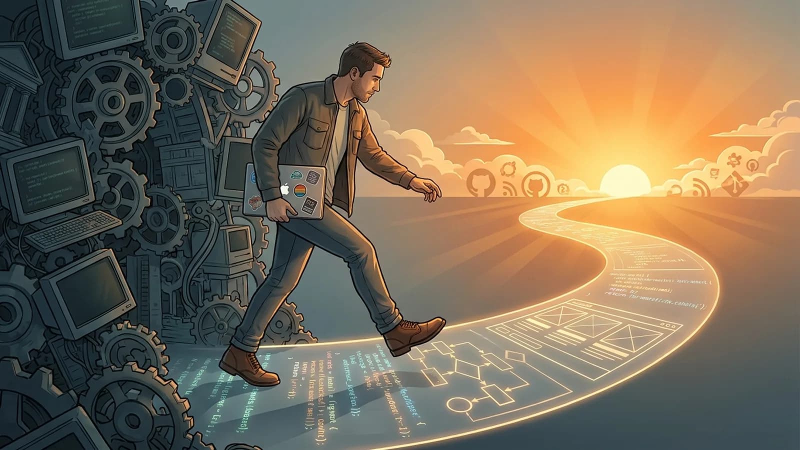 Fugir do CLT: A transição para o solo